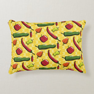 Coussins Décoratifs Un oreiller accent avec des piments