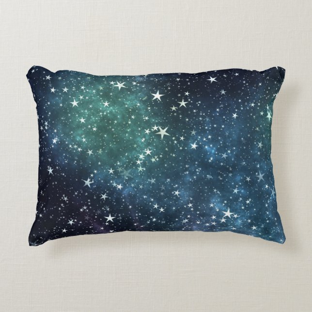 Coussins Décoratifs Une nuit pleine étoile (Devant)