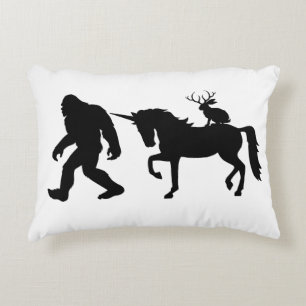 Coussins Décoratifs Unicorne, Bigfoot, Jackalope