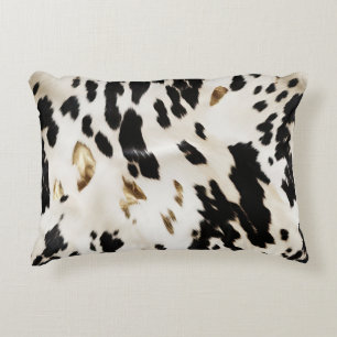 Coussins Décoratifs Vachette noire blanche sud-ouest