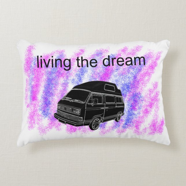 Coussins Décoratifs Van Vie camper van (Devant)