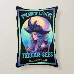 Coussins Décoratifs Vendeur Fortune Bleue _ Halloween
