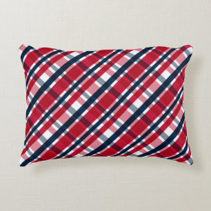 Coussins Décoratifs Ventilateur sportif Washington Rouge Blanc Bleu Pl