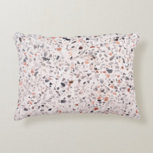 Coussins Décoratifs Vieille texture terrazzo, motif d'hamper.