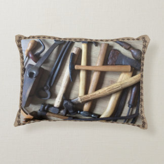 Coussins Décoratifs Vieux outils en bois
