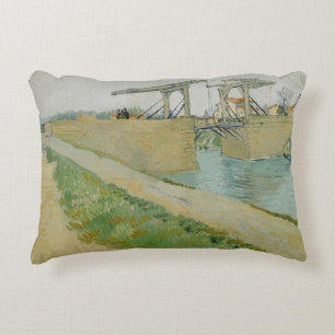 Coussins Décoratifs Vincent van Gogh - Le pont des Langlois