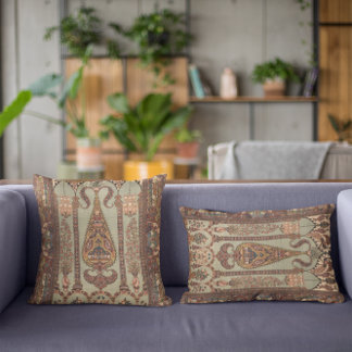 Coussins Décoratifs Vintage Antique Iranian Persian Rug Carpet