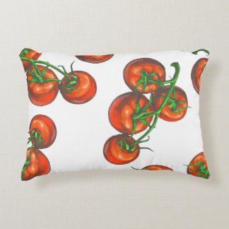 Coussins Décoratifs Vintage color seamless pattern with fresh vegetabl