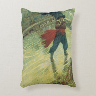 Coussins Décoratifs Vintage Pirate, The Flying Dutchman par Howard Pyl