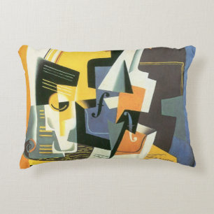 Coussins Décoratifs Violon et verre de Juan Gris, Cubisme Vintage