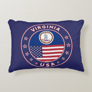 Coussins Décoratifs Virginia, Virginia autocollant, étui téléphonique,