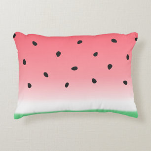 Coussins Décoratifs Watermelon Ombre Stripes