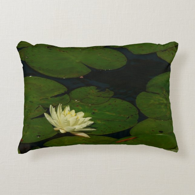 Coussins Décoratifs White Waterlily I Peaceful (Devant)