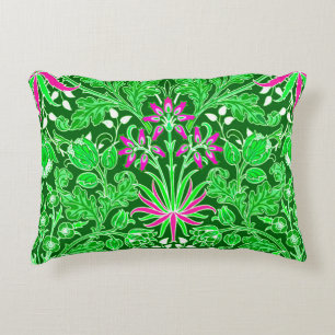 Coussins Décoratifs William Morris Hyacinth Imprimer la chaux et Emera