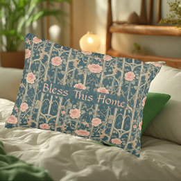 Coussins Décoratifs William Morris Rose Trellis Bénissez Cette Maison 