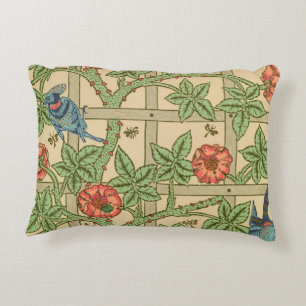 Coussins Décoratifs William Morris Trellis Design classique de papier 
