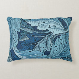 Coussins Décoratifs William Morris Vintage Acanthus Foliage bleu