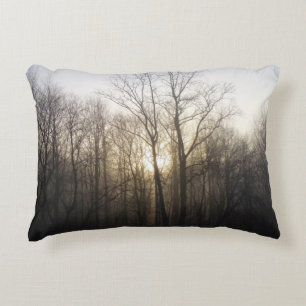 Coussins Décoratifs Winter Fog Sunrise Nature Photographie