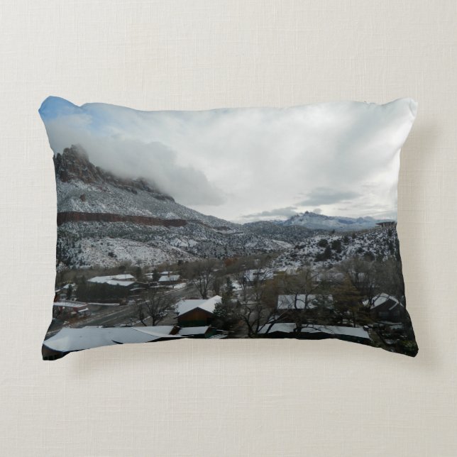 Coussins Décoratifs Wintery Town (Devant)