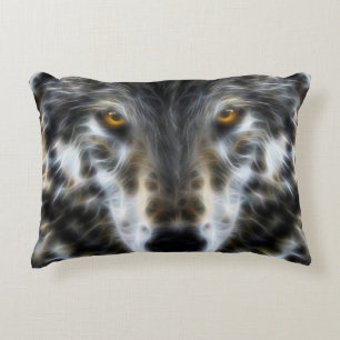 Coussins Décoratifs Wolf Design inspiré Portrait