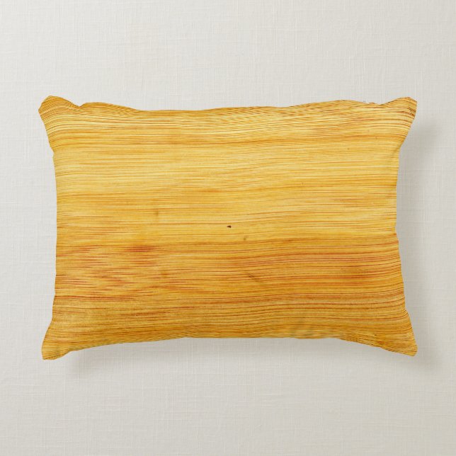 Coussins Décoratifs Wood bamboo background texture (Devant)