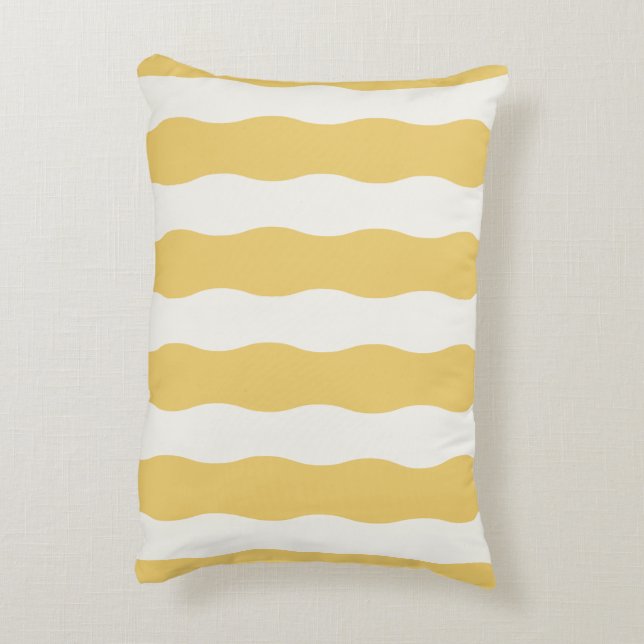 Coussins Décoratifs Yellow and white Cozy (Dos(Vertical))