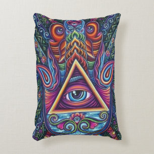Coussins Décoratifs Yeux mystique à yeux ouverts