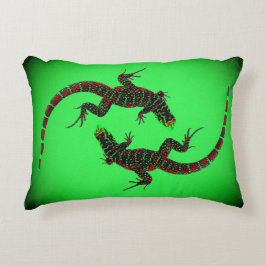 Coussins Décoratifs Yin Yang Lizards