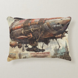 Coussins Décoratifs Zeppelin Steampunk vintage (9) Accentuation du pap