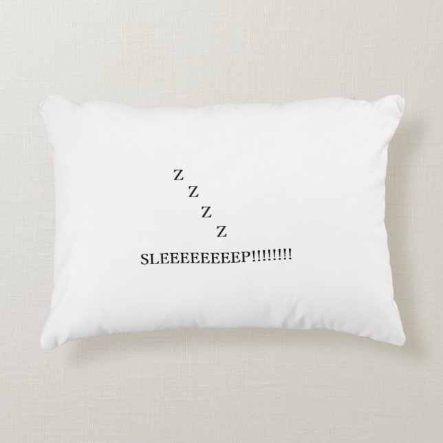 Coussins Décoratifs ZZZ Sleeeeeeeeeeeeeeeeeeeep (Devant)