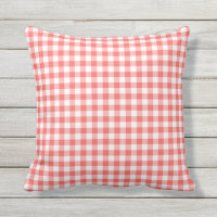 Coussins extérieurs de motif de corail de guingan