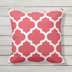 Coussins extérieurs de Quatrefoil de Marocain