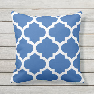 Coussins extérieurs de Quatrefoil de Marocain de