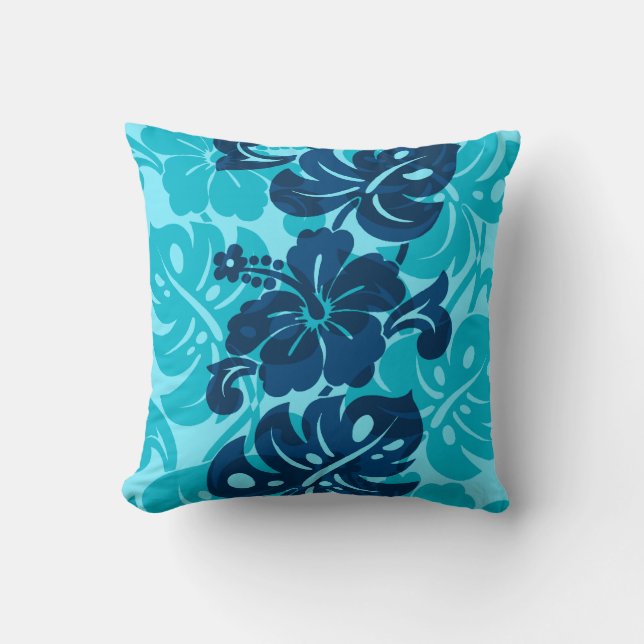 Coussins hawaïens de ketmie de frontière de (Recto)