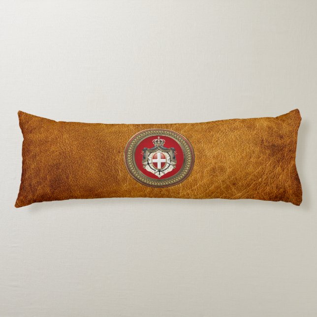 Coussins Longs [600] Ordre de Malte - Armoiries de SMOM (Devant)