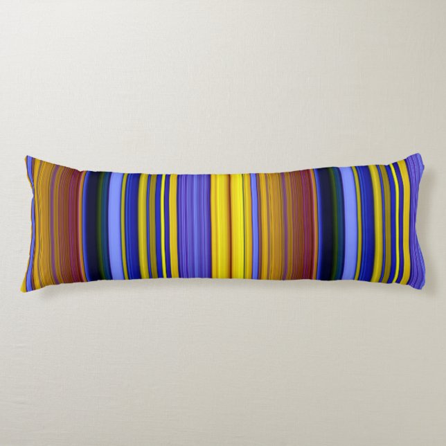 Coussins Longs Abstract Stripes Design 1 (Devant)
