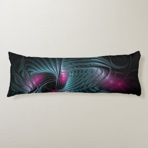 Coussins Longs Abstrait Imaginaire coloré fractal Acrylique Impre