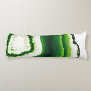 Coussins Longs Agate verte