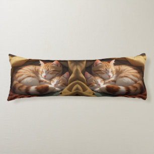 Coussins Longs "Albedo Base-XL Oreiller Corps" Petits chats couch