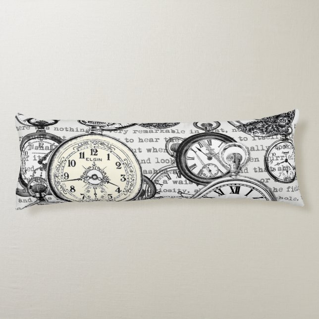 Coussins Longs Alice de lapin blanc au pays des merveilles (Dos)