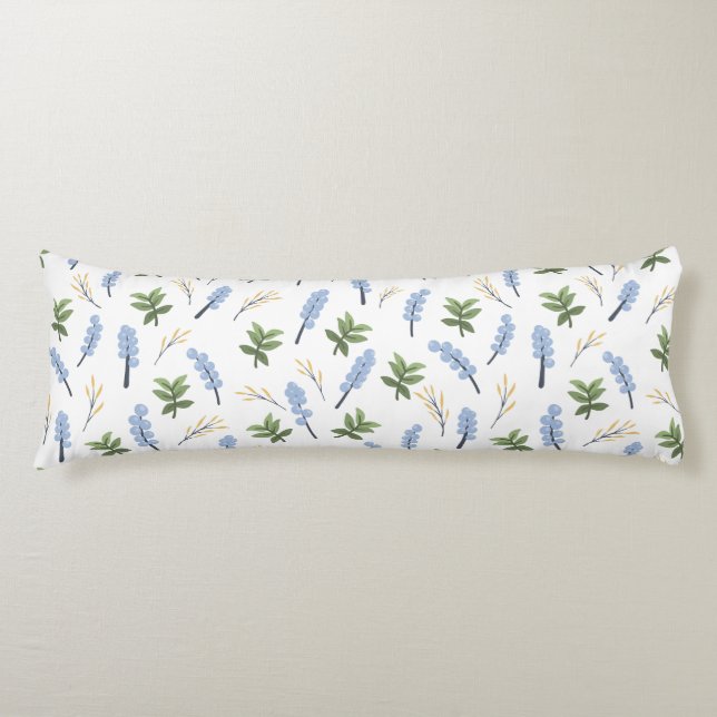 Coussins Longs Almohada Flor de espuela de caballero (Devant)