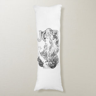 Coussins Longs Alphonse Mucha JOB ISOGS