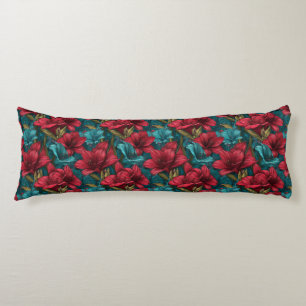 Coussins Longs Amaryllis Nature Maison Chauffage Jardin Inspiré V