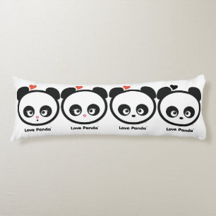 Coussins Longs Amour Panda®