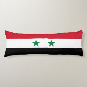 Coussins Longs Ancien drapeau de Syrie