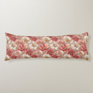 Coussins Longs Anémones Nature Décoration de Ferme Canapé Hawaïen