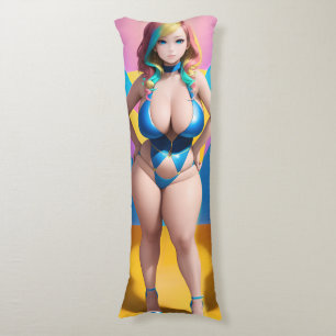 Coussins Longs Anime Girl 047