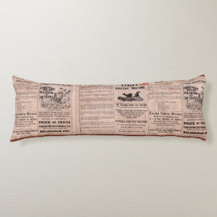 Coussins Longs Antique Canister Feed