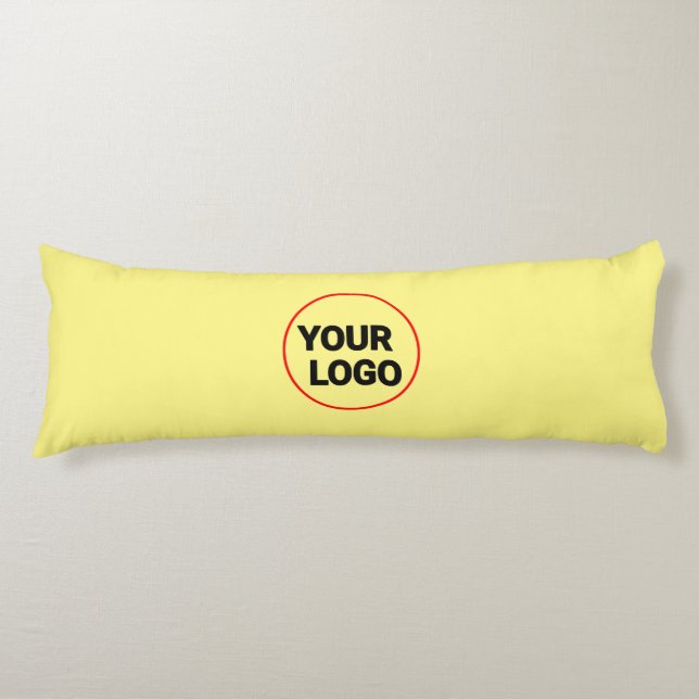 Coussins Longs Aquarelle verte simple abstrait ajouter le logo te (Devant)