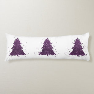 Coussins Longs Arbre de Noël Moody Plum profond